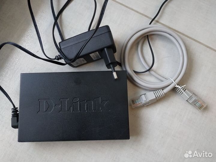 Коммутатор D-Link DGS-1008D 1gb, 8 портов