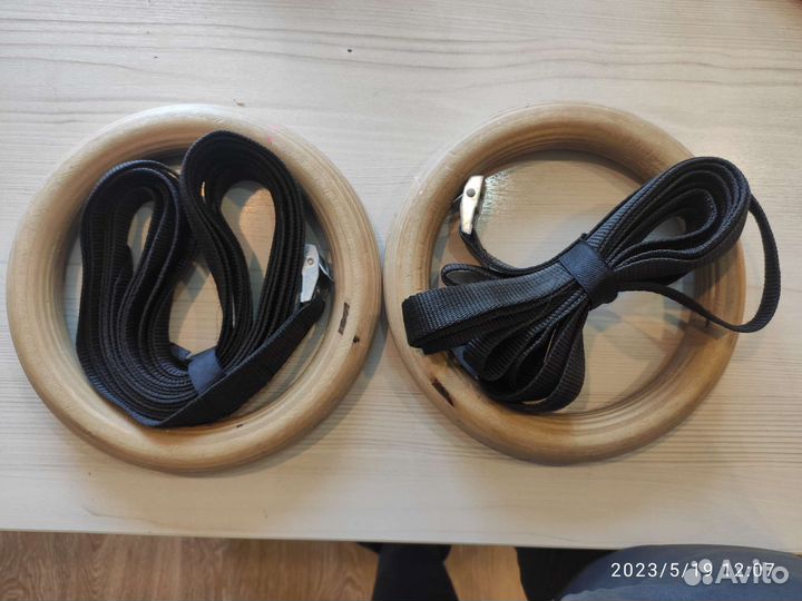 Кольца спортивные дл турника