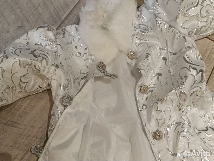 Костюм снегурочки детский р.134