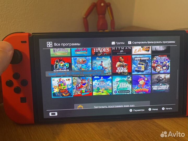 Nintendo switch oled чип