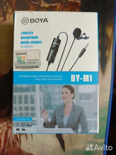 Петличный микрофон boya