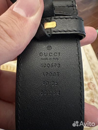 Gucci double G belt