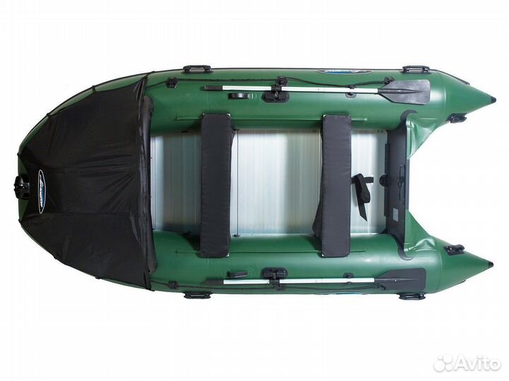 Лодка пвх Gladiator C370AL зеленый