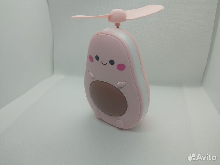 Авокадо вентилятор с подсветкой