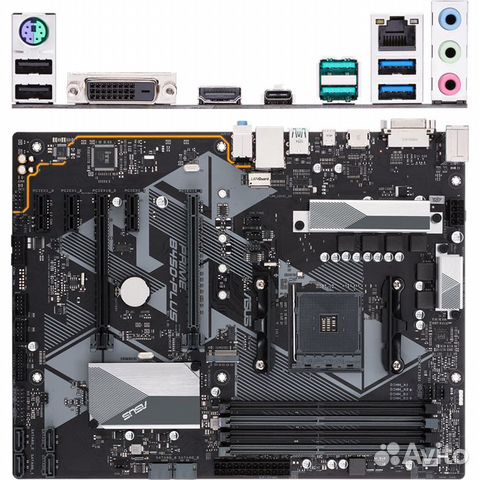 Материнская плата asus Prime B450-Plus #243389