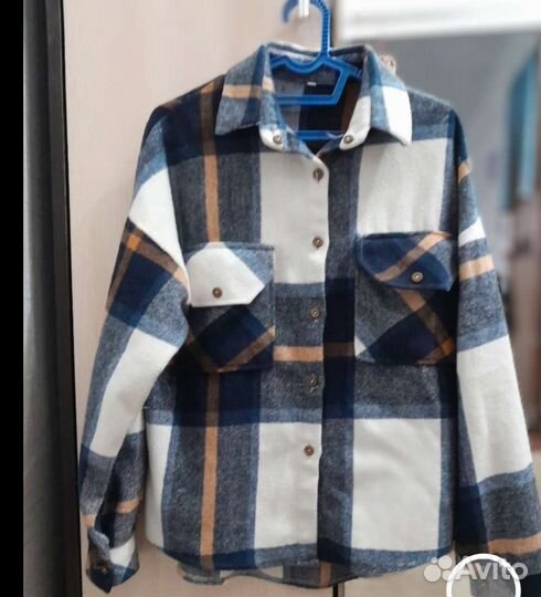 Тёплая рубашка Детская