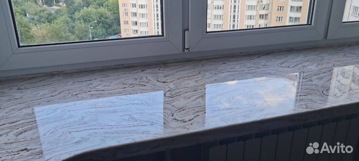 Подоконник из акрила