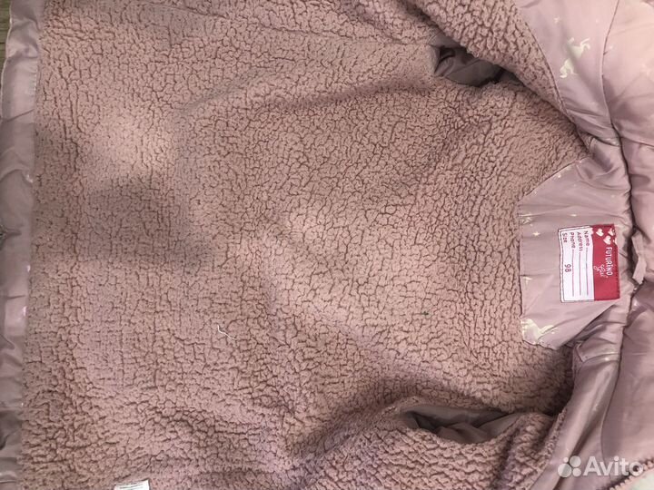 Зимний костюм для девочки 98-104