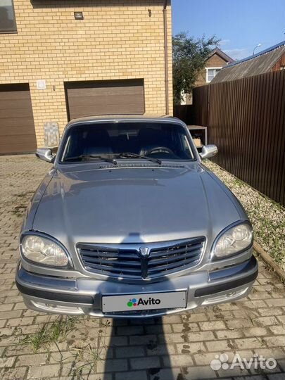 ГАЗ 31105 Волга 2.4 МТ, 2007, 80 000 км