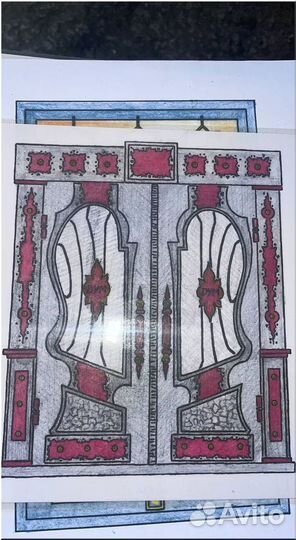 Ворота художественная ковка