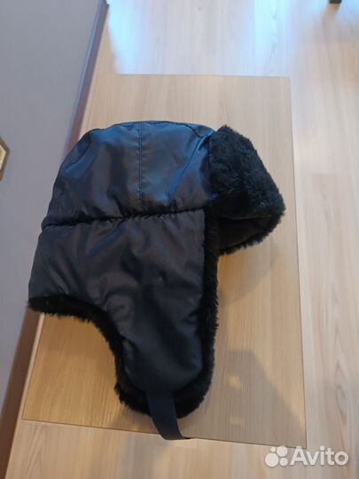 Шапка ушанка мужская