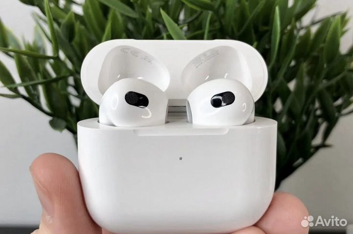 Airpods 3 (новые, ростест, бонус чехол)