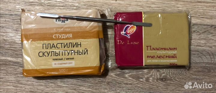 Пластилин + стек для практики