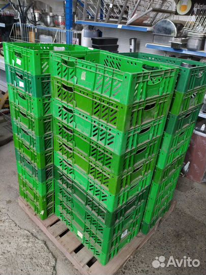 Тара многооборотная, молочные ящики