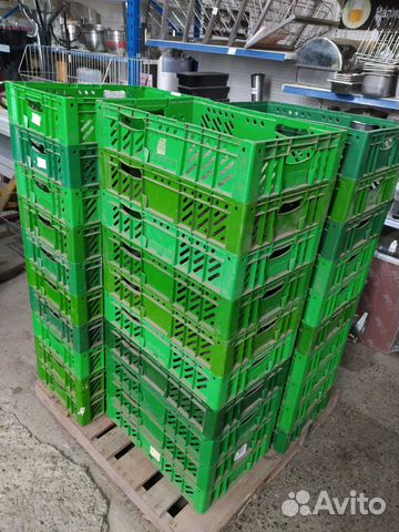 Тара многооборотная, молочные ящики