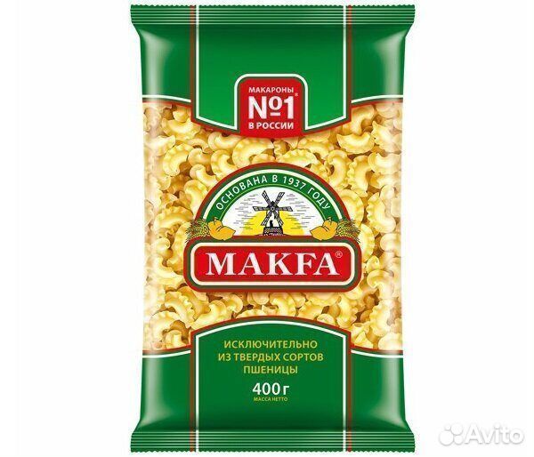 Опт - Макароны Makfa Петушиные гребешки 400г