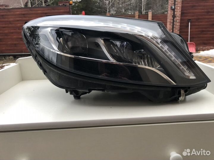 Фара левая на Мерседес S класс W222