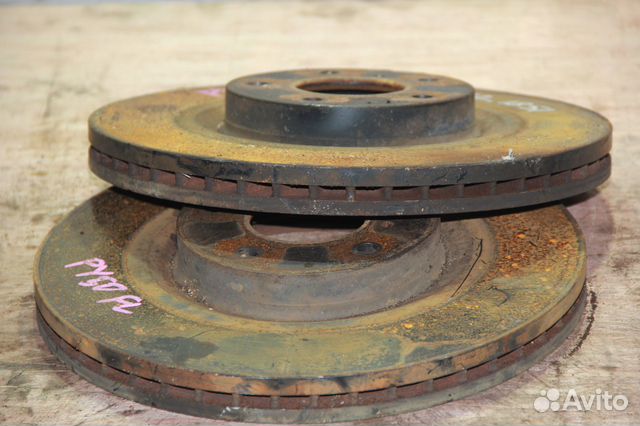 Тормозной диск перед c Nissan Fuga Y50 VQ25DE