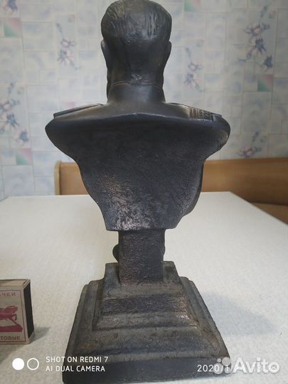 Бюст Александра 3 глина