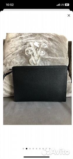 Барсетка кожа Salvattore Ferragamo, новая оригинал