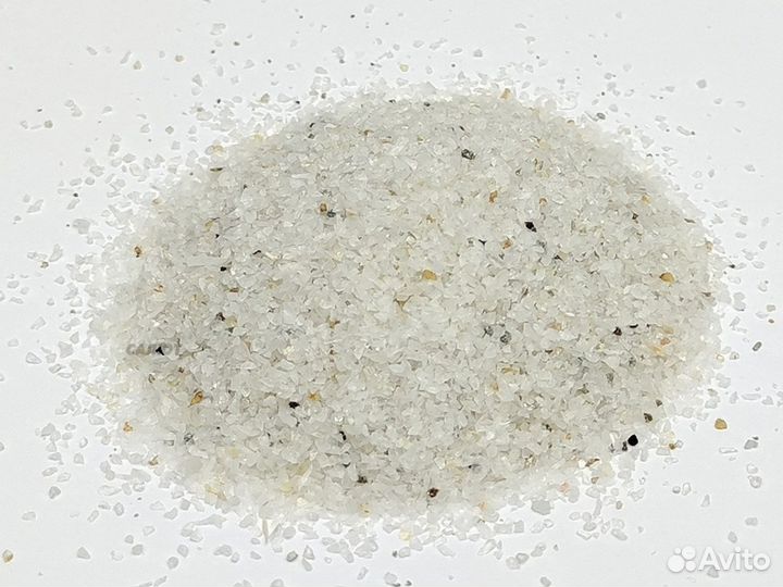 Песок кварцевый для фильтра 10 кг (белый)