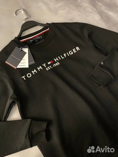 Свитшот Tommy Hilfiger 1985 черный