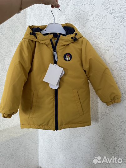 Куртка демисезонная на мальчика 86 92 новая