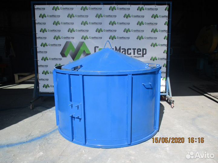 Форма для изготовления жби колец, вибратор