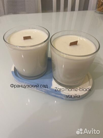 Ароматическая свеча ручной работы