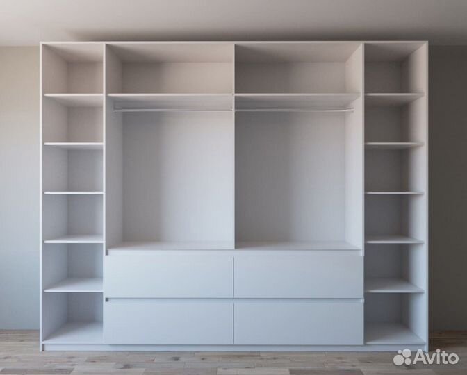 Шкаф купе с зеркалом