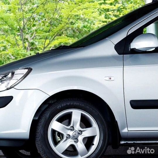 Крыло переднее левое в цвет Hyundai Getz (2005)