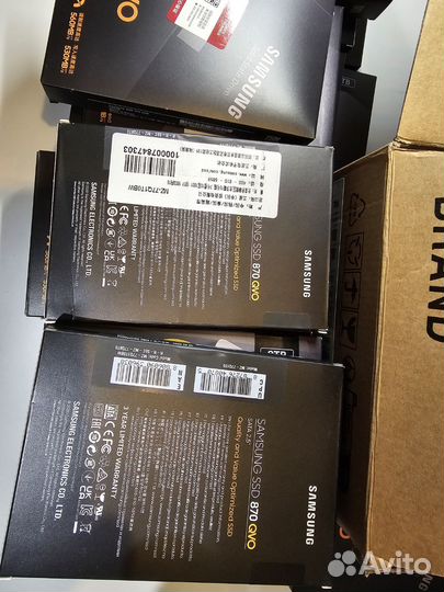 Ssd samsung 870 QVO 1tb оригинал