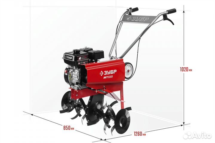 Бензиновый культиватор зубр мкт-200