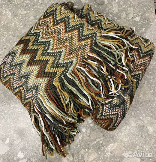Плед вязаный