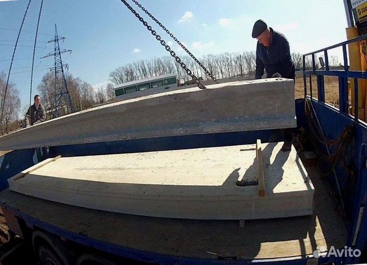 Плиты на стройку с проушинами