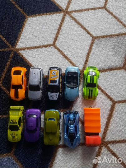 Детские машинки игрушки металлические