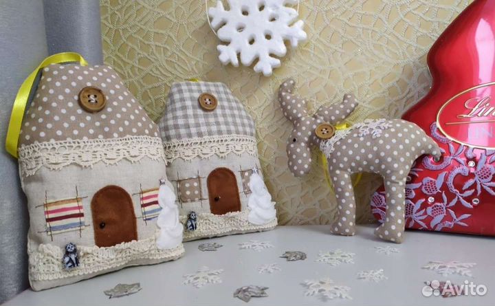 Елочные игрушки своими руками