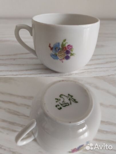 Чашечка детская Дулево, Вербилки СССР