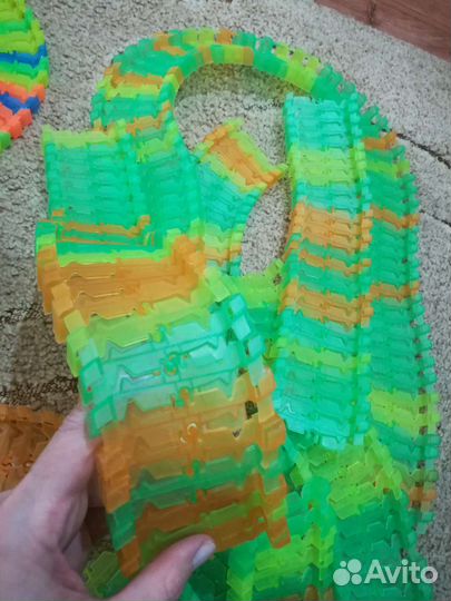 Трасса гибкая magic trak 220 элементов