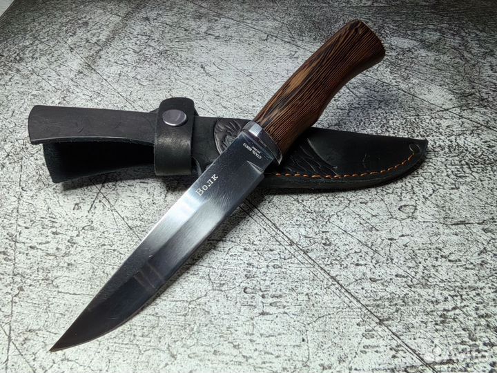 Нож охотничий волк