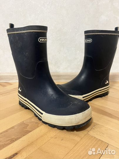 Резиновые сапоги на мальчика 35 viking