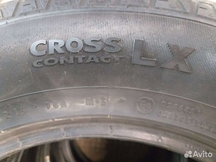 Continental CrossContact LX25 215/65 R16 98H