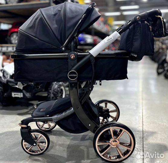 Коляска Luxmom 608 2в1 и 3в1 оригинал