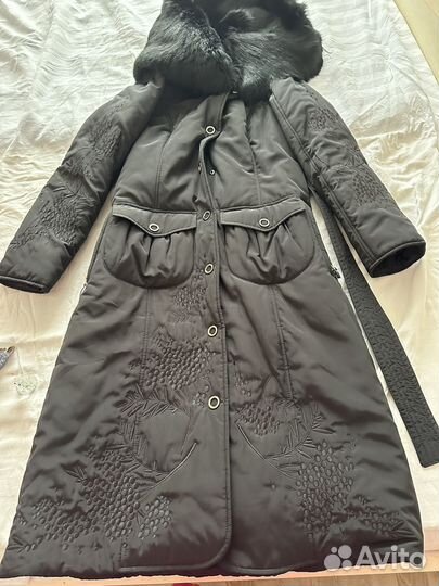 Пальто черное женское зимнее CoolAir новое