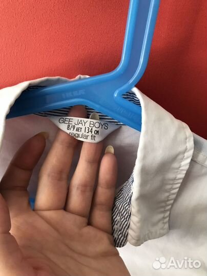 Рубашки школьные 128 134