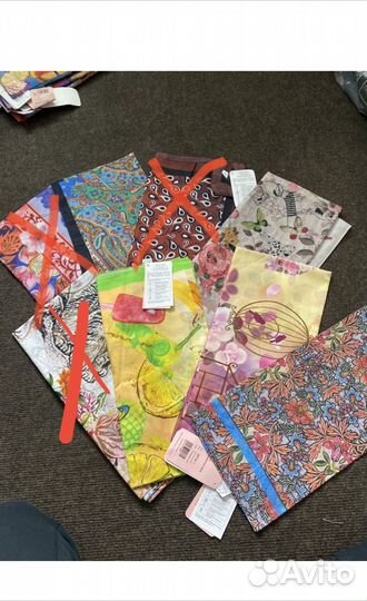 Павловопосадский летний хлопковый платок