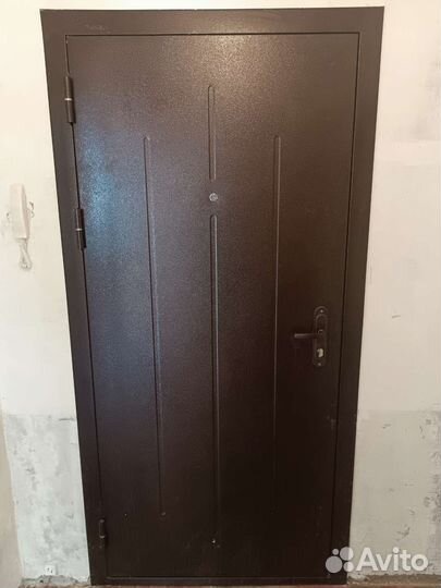 Дверь входная железная бу