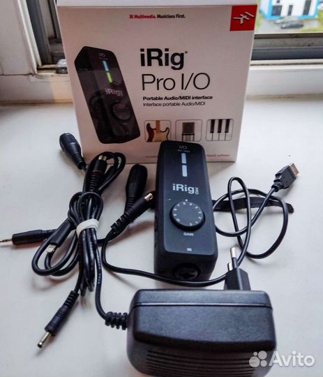 Внешняя звуковая карта IK multimedia iRig Pro I/O