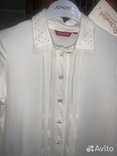 Блузка школьная 128