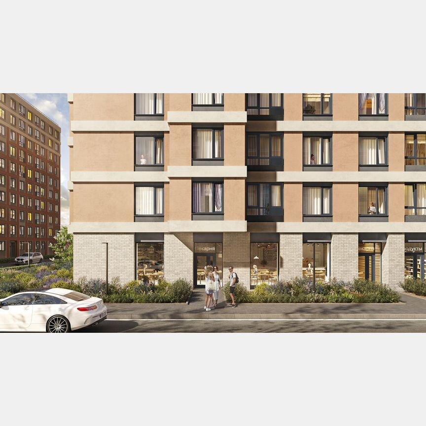 2-к. квартира, 51,6 м², 8/10 эт.